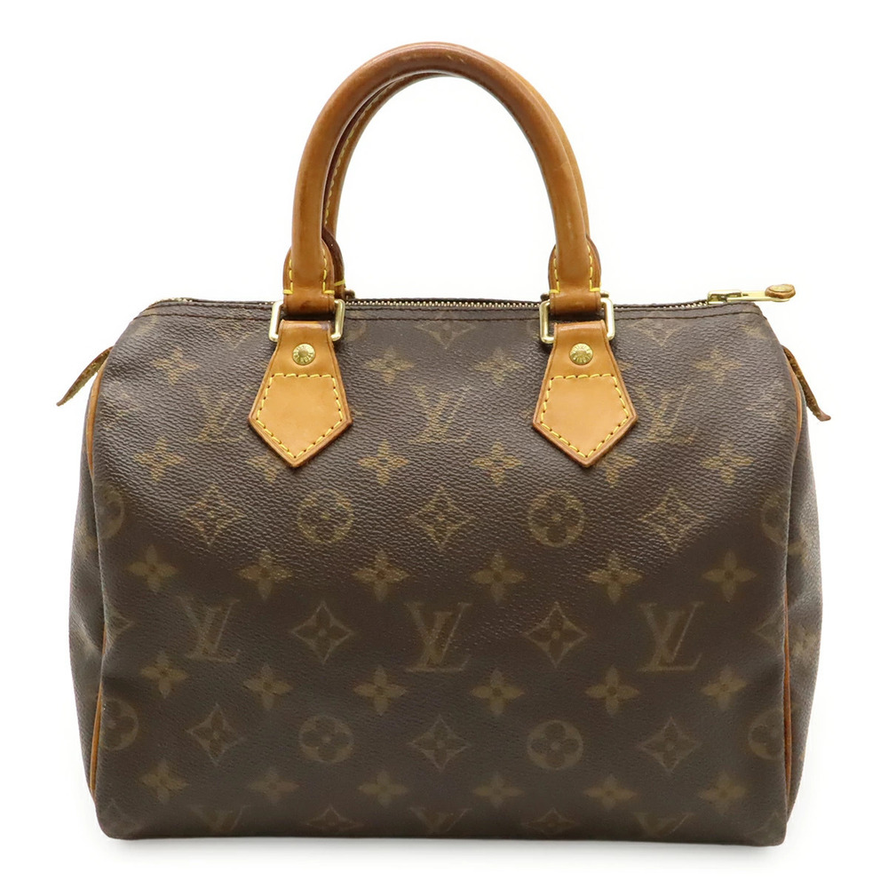 LOUIS VUITTON Monogram Speedy brown Boston Bag Handbag